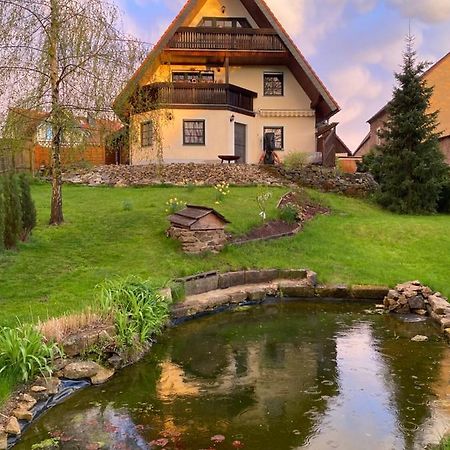 Ferienwohnung "Gruenes Tor" Bei Dresden Dohna Exterior foto