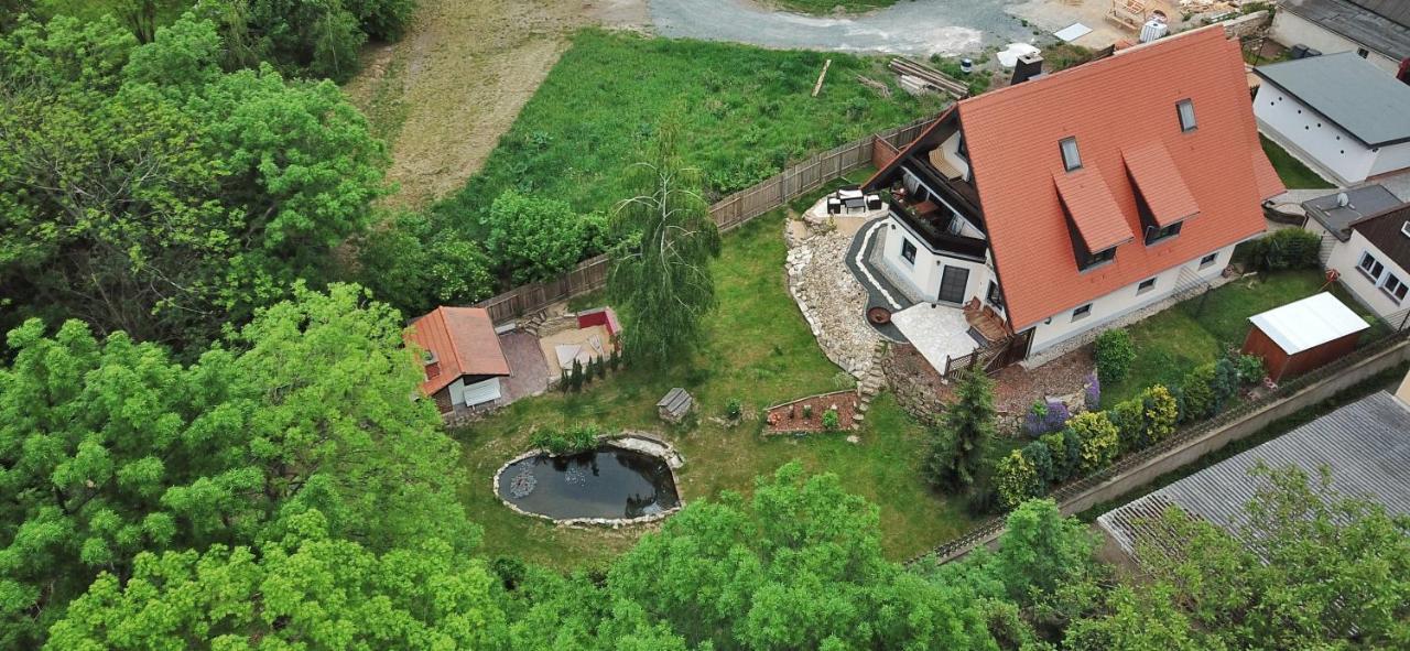 Ferienwohnung "Gruenes Tor" Bei Dresden Dohna Exterior foto